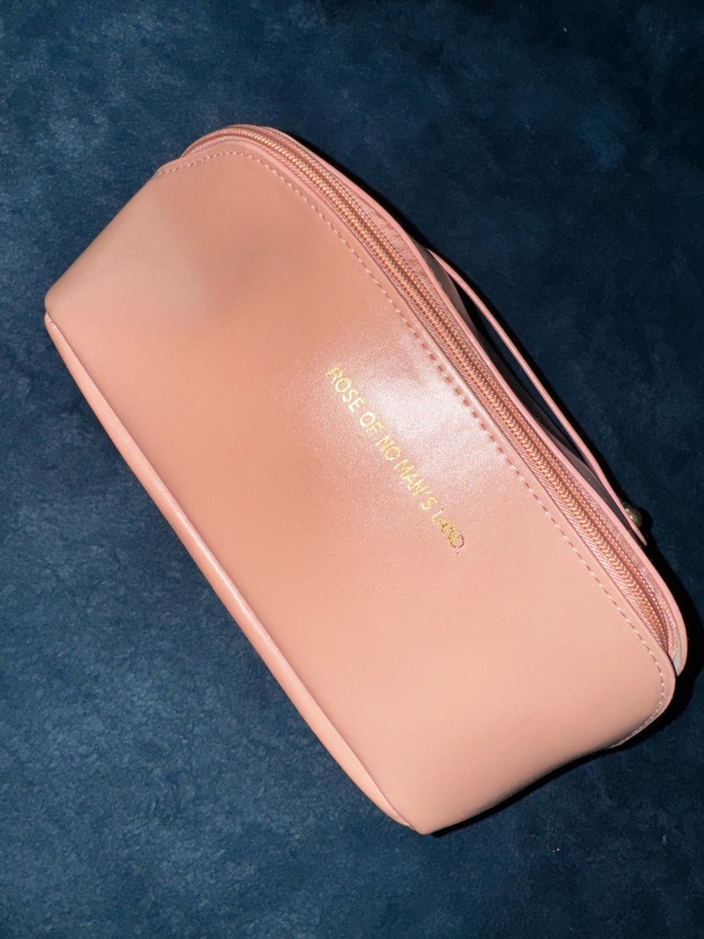 NEW! LUHXE Rose Travel Zip-Top Cosmetic Case Brand New in Bag GORGEOUS